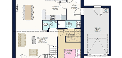 Terrain et maison à Drefféac en Loire-Atlantique (44) de 1000 m² à vendre au prix de 295000€ - 3