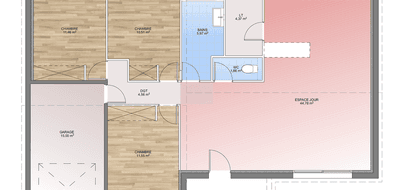 Terrain et maison à Saint-Martin-de-Crau en Bouches-du-Rhône (13) de 675 m² à vendre au prix de 345000€ - 4