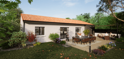 Terrain et maison à Mesnard-la-Barotière en Vendée (85) de 580 m² à vendre au prix de 229784€ - 2
