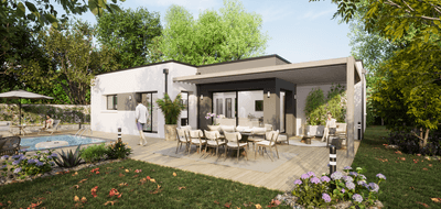 Terrain et maison à Treillières en Loire-Atlantique (44) de 338 m² à vendre au prix de 381000€ - 2