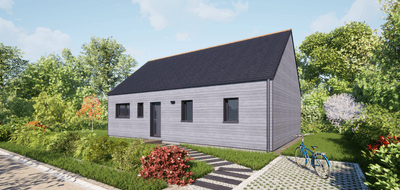 Terrain et maison à Péaule en Morbihan (56) de 800 m² à vendre au prix de 214000€ - 1