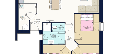 Terrain et maison à Cholet en Maine-et-Loire (49) de 386 m² à vendre au prix de 199600€ - 3