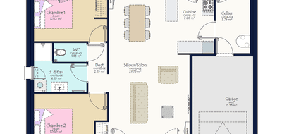 Terrain et maison à Nivillac en Morbihan (56) de 398 m² à vendre au prix de 203000€ - 3