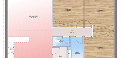 Terrain et maison à Plan-de-Cuques en Bouches-du-Rhône (13) de 500 m² à vendre au prix de 487000€ - 4