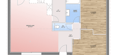 Terrain et maison à Cabriès en Bouches-du-Rhône (13) de 420 m² à vendre au prix de 496500€ - 4
